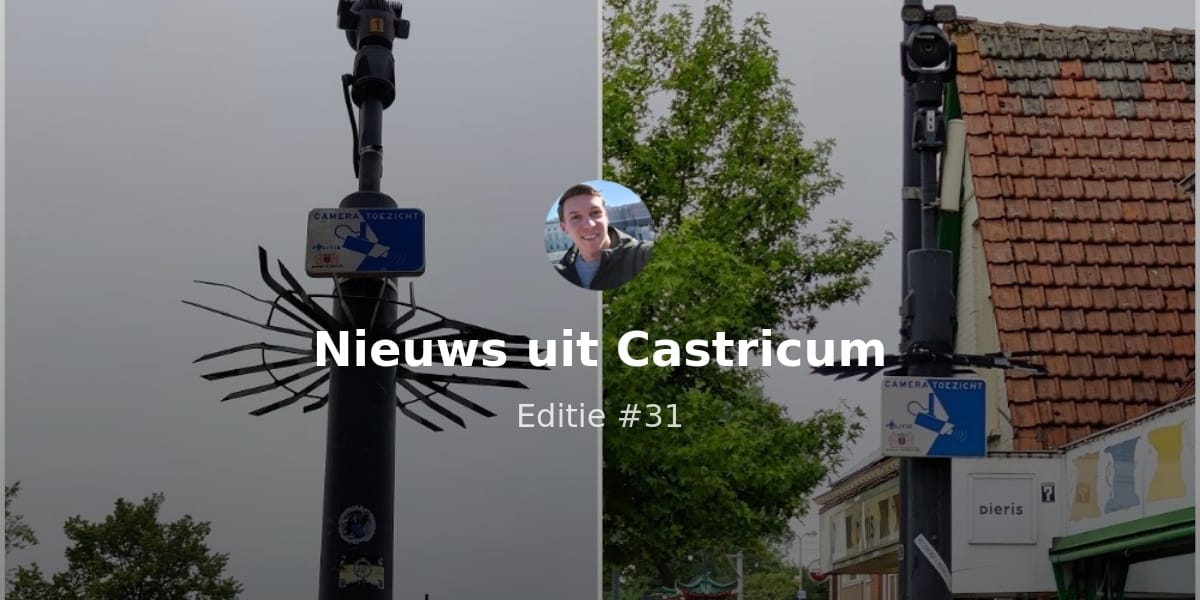 Nieuws uit Castricum: Cameratoezicht in het dorp schendt de wet en is onduidelijk