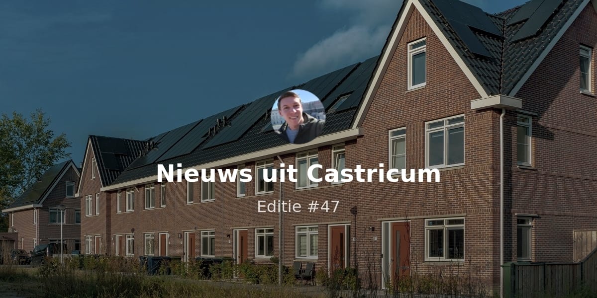 Nieuws uit Castricum: afvalstoffenheffing stijgt niet en leer meer over het verduurzamen van je woning