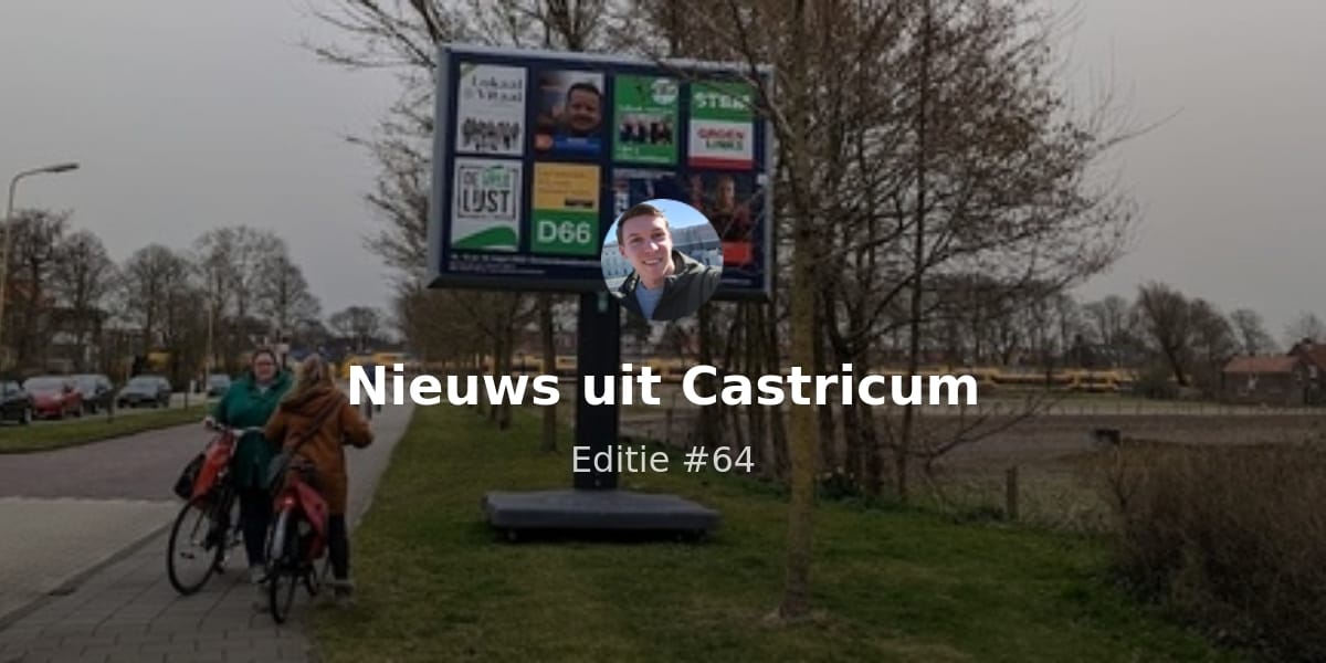 Een extra Nieuws uit Castricum: de verkiezingsuitslag uitgelegd