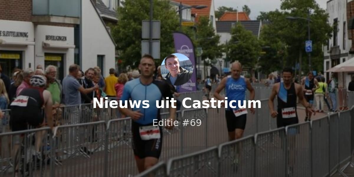 Nieuws uit Castricum: nieuw college staat voor de deur en triatlon keert terug