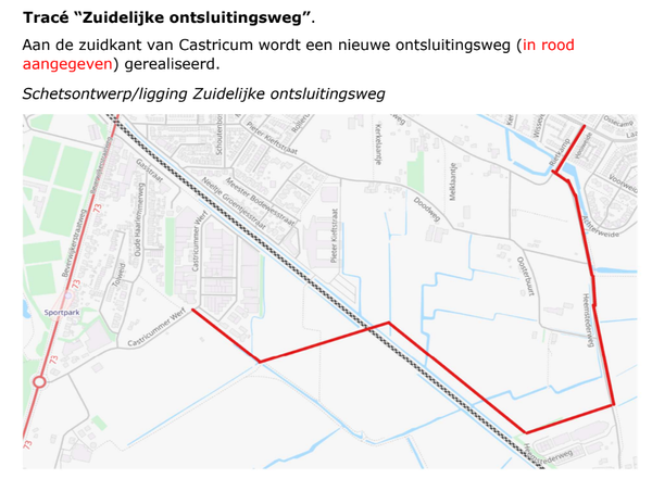 Nieuws uit Castricum: nieuwe weg moet Beverwijkerstraatweg ontlasten