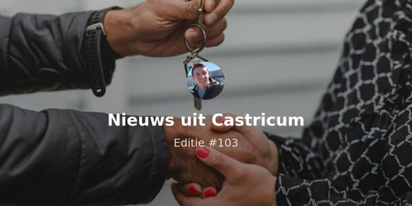 Nieuws uit Castricum: de gemeente kan 'opeens' weer startersleningen verstrekken