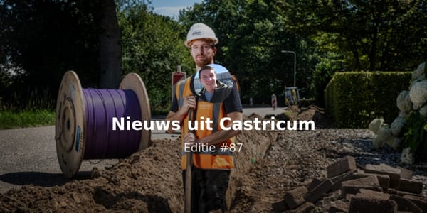 Nieuws uit Castricum: wat wil jij weten over glasvezel van E-Fiber?