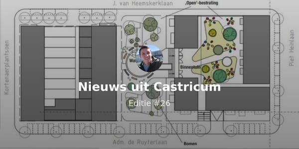 Nieuws uit Castricum: Een plan voor het Kooiplein, de Kadernota uitgelegd en de BUCH moet veranderen