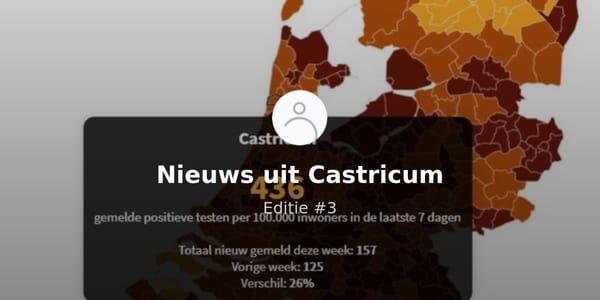 Nieuws uit Castricum: corona, de Zanderij en het Kooiplein